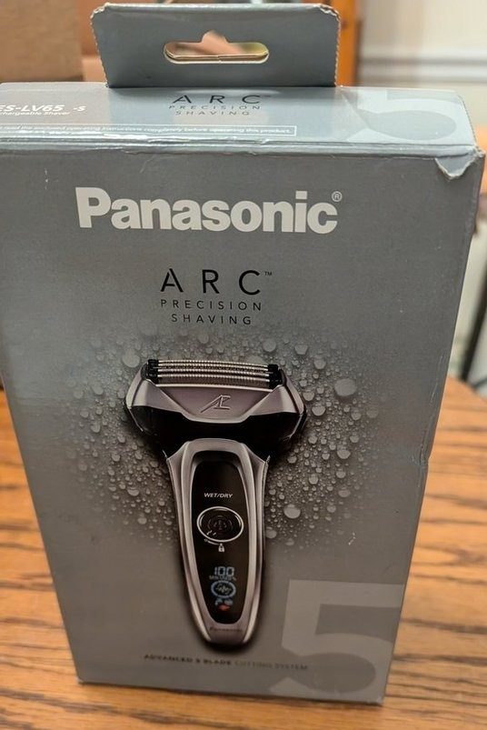 Panasonic ES-LV65-S Arc5 Wet & Dry 5-Blade Men's Electric Shaver