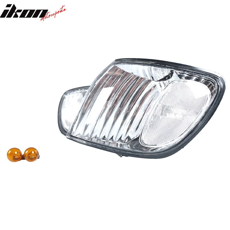 Fits 01-03 Toyota Sienna Clear Signal Corner Lights Lamps Pair Right + Left - Imagem 3 de 4