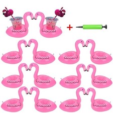 Inflatable Pool Drink Holder Floats - Cup Holder Coasters for Pool Parties