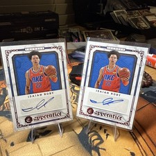 2Pc 20-21 Panini Chronicles-Excalibur Apprentice Signatures Isaiah Roby #APR-IRO