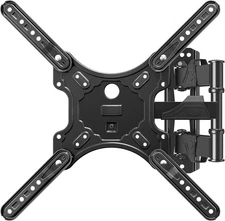 MOUNTUP Full Motion TV Wall Mount for Most 26-60 Inch TVs, Arm: 15.3, Black 