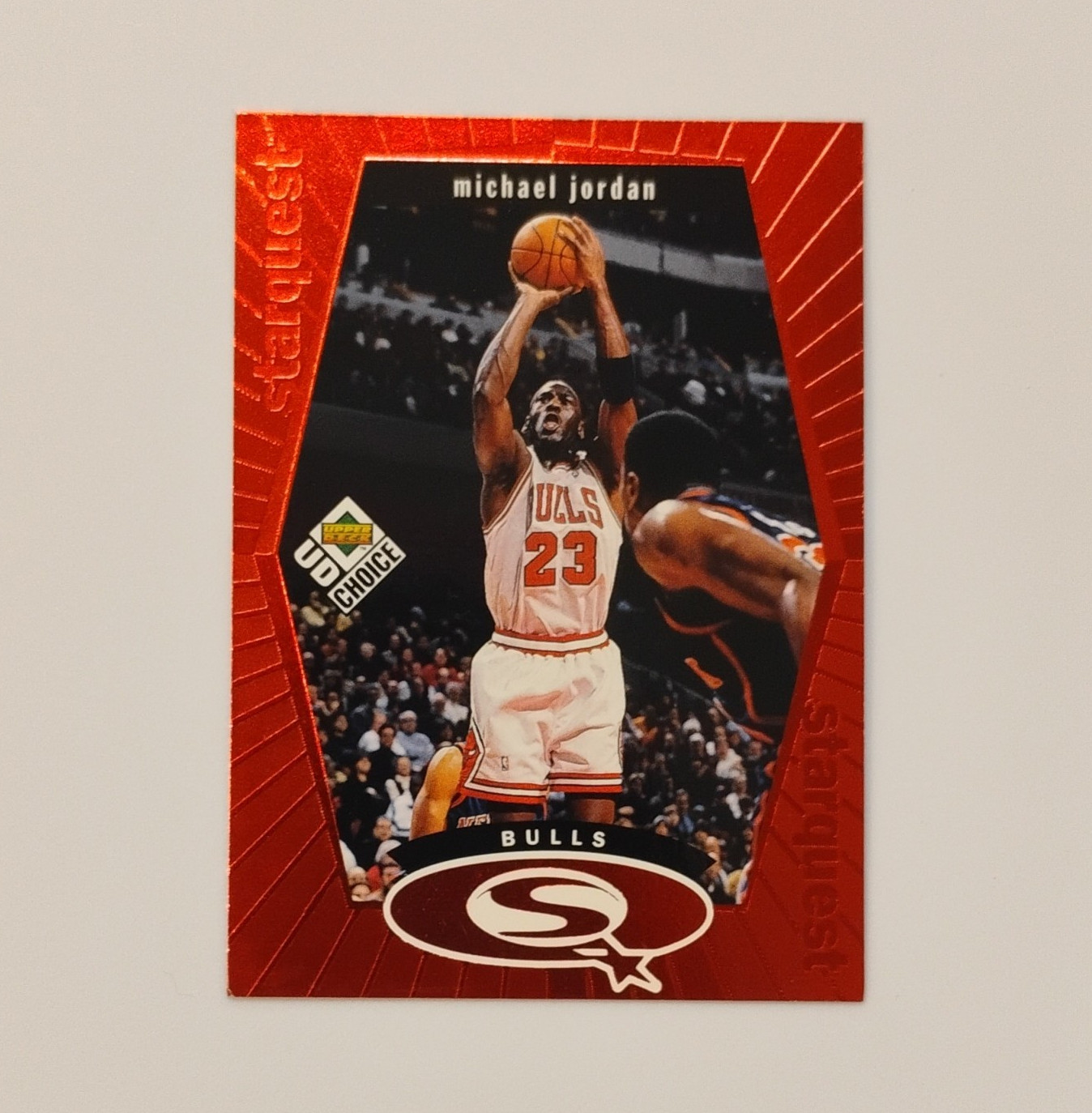 Upper Deck 1998-99 Choice Starquest Red SQ30 Michael Jordan Chicago Bulls