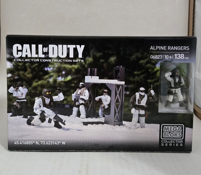 Mega Bloks Call of Duty Alpine Rangers 06823 Collector Set Sealed