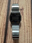 Vtg Timex K Cell Digital Watch Women 26mm Silver Tone Stretch Band New Battery — photo 1