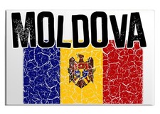 Moldova Flag Fridge Magnet Refrigerator Country Nation State Flags Of The World