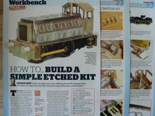 PH Design 4mm Industrial shunter etched kit built - Model Rail magazine article
