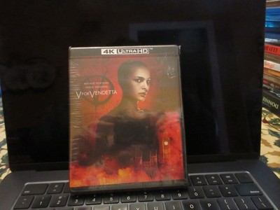 V for Vendetta 4K UHD +Blu-ray John Standing BRAND NEW Natalie Portman