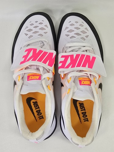 Nike Zoom SD 4 Track & Field Throwing Shoes Size 6.5 685135-102 White Pink - Picture 12 of 17