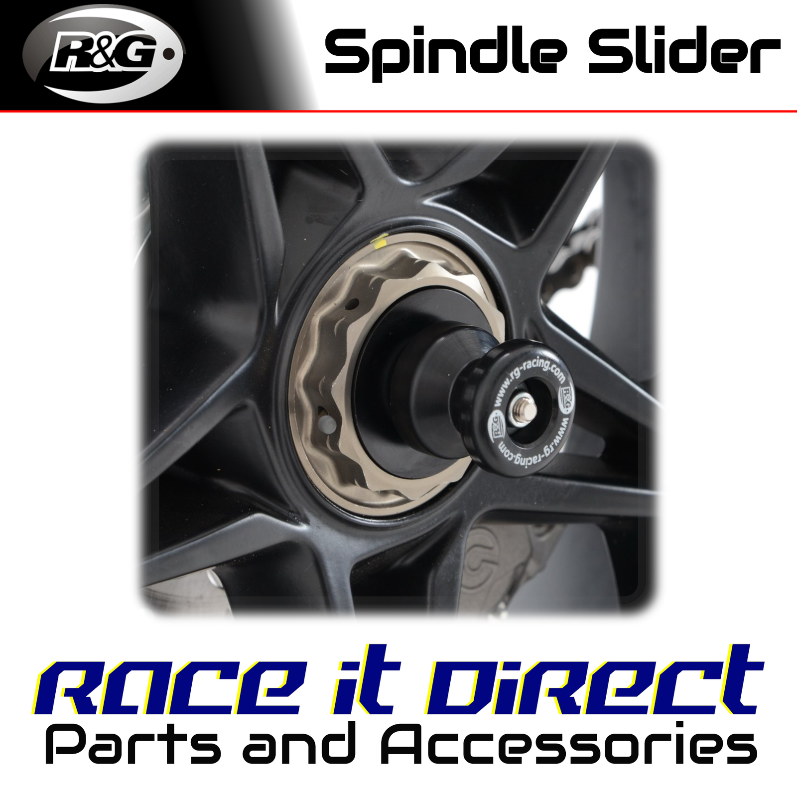 Spindle Sliders for MV Agusta F4 RC 2015-2018 R&G