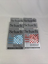 Schach 6 Stück – Deutsche Schachzeitung | Fachzeitschrift für Turnierschach