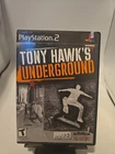 PlayStation 2 Tony Hawk's Underground Video Game CIB With Manual. Tested