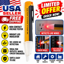Digital Non-Contact Voltage Tester Pen 90-1000V AC Electric Test Pencil Meter