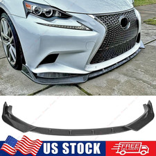 For Lexus Is250350300 F-sport 14-16 Carbon Look Front Bumper Lip Body Kit