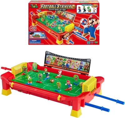 - 7604 Super Mario Football Striker - Gioco Da Tavolo