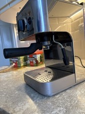 Dualit Espressivo Coffee Machine 2 Cup Espresso Shot&Steam Wand Stainless Steel