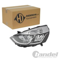 Diederichs Halogen Scheinwerfer Mit LWR Chrom Links FüR Renault Clio | 4416087