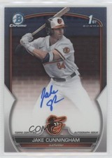 2023 Bowman Draft Chrome Prospect Auto Jake Cunningham #CDA-JCU Auto 09wi