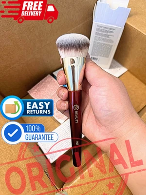 BK BEAUTY BRUSHES - 101 CONTOURED FOUNDATION BRUSH - Contoured Foundation Brush