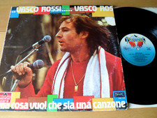 Vasco Rossi     Cosa vuoi che sia una canzone    Lp  33 giri