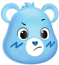 Blue Care Bears Wireless Shower Speaker