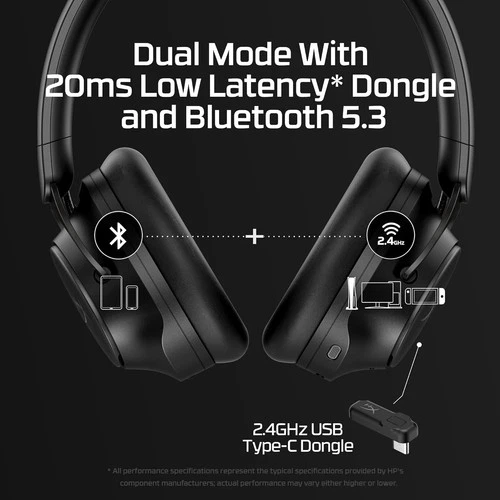 HyperX Cloud MIX 2 Dual Wireless Gaming Headset - Thumbnail 4