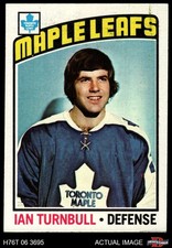 1976 Topps #39 Ian Turnbull Maple Leafs 4.5 - VG/EX+