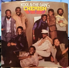 Kool & The Gang, Cherish ~ NM 1985 De-Lite 45 +PS