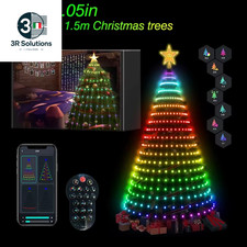 1.5/1.8/2.1M LED Christmas Tree Decoration Smart Light DIY Ideal LE