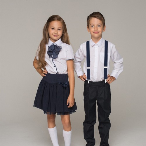 Buyless Fashion Adjustable 2 Pack Suspenders for Kids Elastic 1" - Y Back Design - Picture 154 of 210