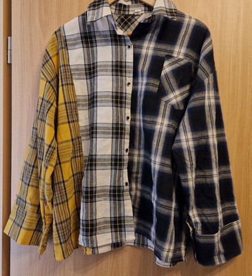 K.S. Be Your Style - BTS-Suga-Style-Hemd, Oversized - Gr. 160