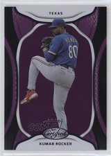 2023 Panini Chronicles Certified Purple 10/49 Kumar Rocker #19 0hu7