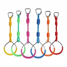 Ninja Rings Monkey Bars Swing Trapeze Bar Playground Swingset Rings Ninja Cou...