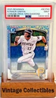 2025 Bowman Chrome KONNOR GRIFFIN Mini Diamond Refractor #d /299 SP PSA 9