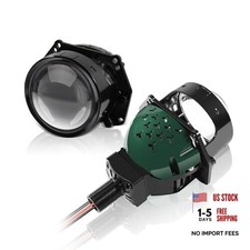 3.0 Inch LED Projector Lens, LED Projector Lens with High Low Beam - Clear