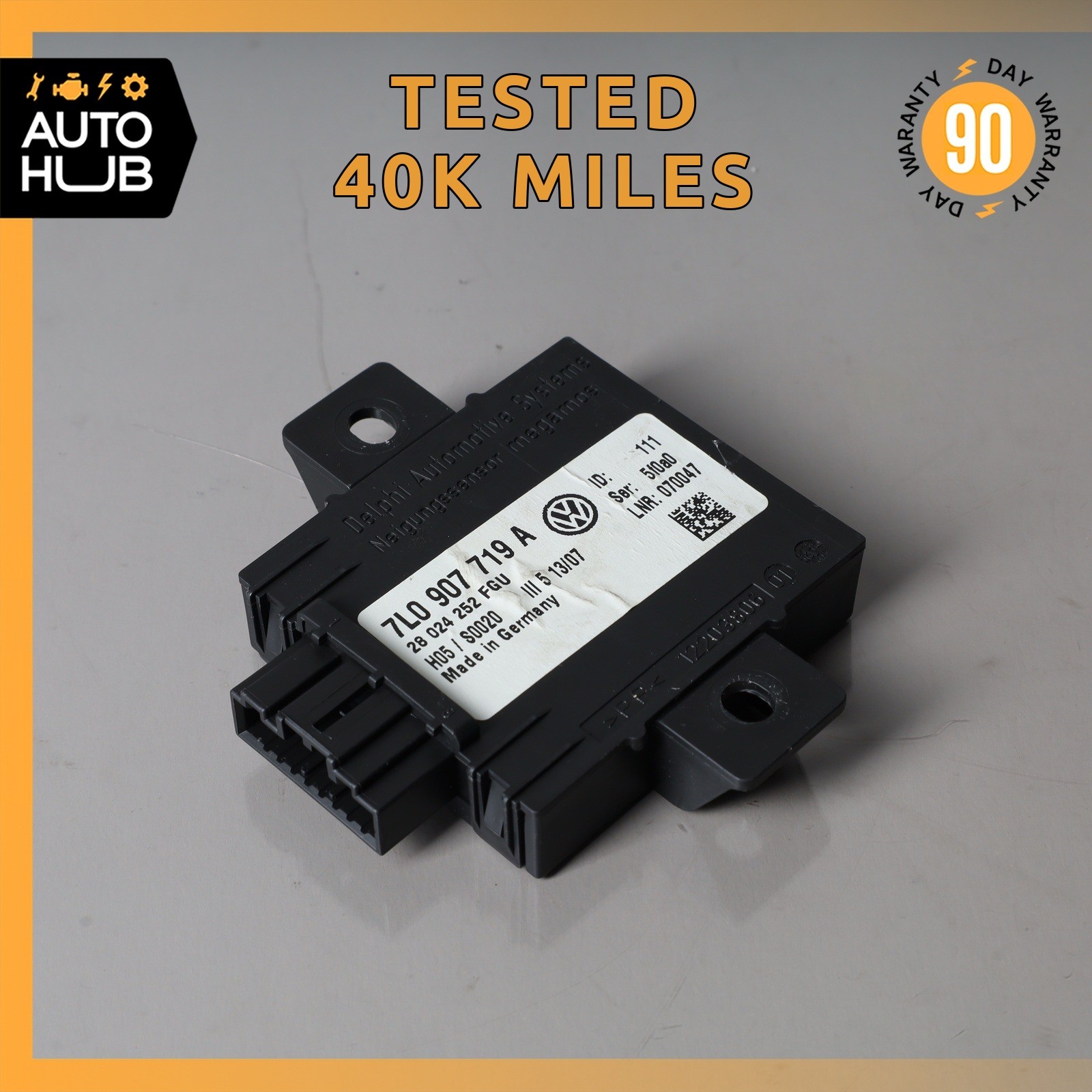 Bentley Continental GT 2003-2012 Anti-lift sensor