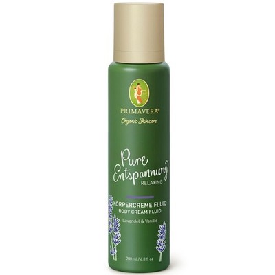 PRIMAVERA Pure Entspannung Körpercreme Fluid   200 ml