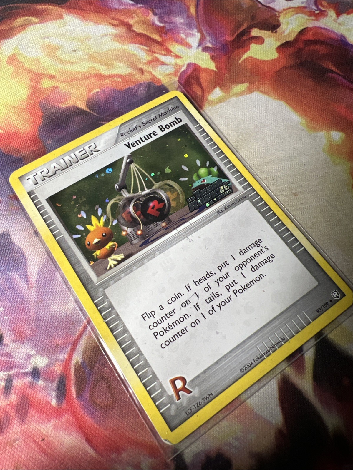 Venture Bomb 93/109 Ex Team Rocket Returns Reverse Holo Pokemon TCG