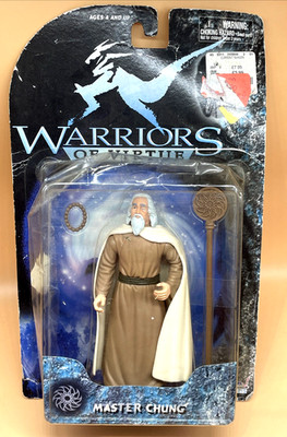 Warriors of Virtue Master Chung Figur 1997 Play Em Toys Sealed Carded 90s Movie