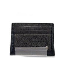 GIORGIO ARMANI card case, black, men's.