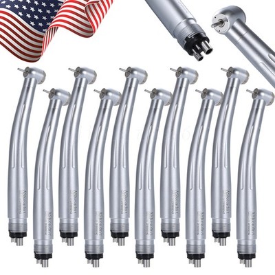1-10 NSK PANA MAX Style Dental High Speed Handstück Push Button 3 Spray 4 Holes