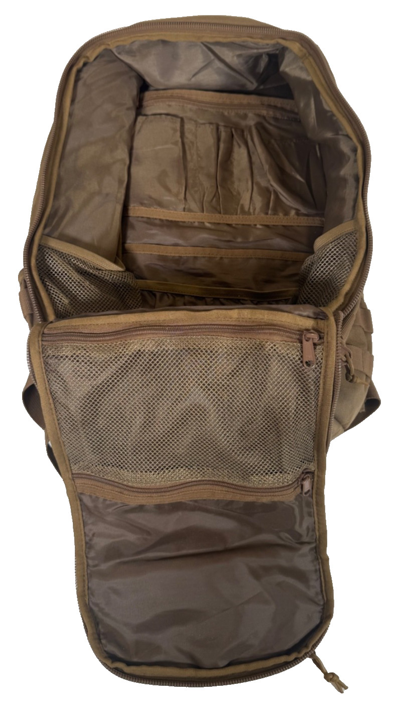 TBG Tactical Baby Gear Diaper Backpack Bag Coyote Brown