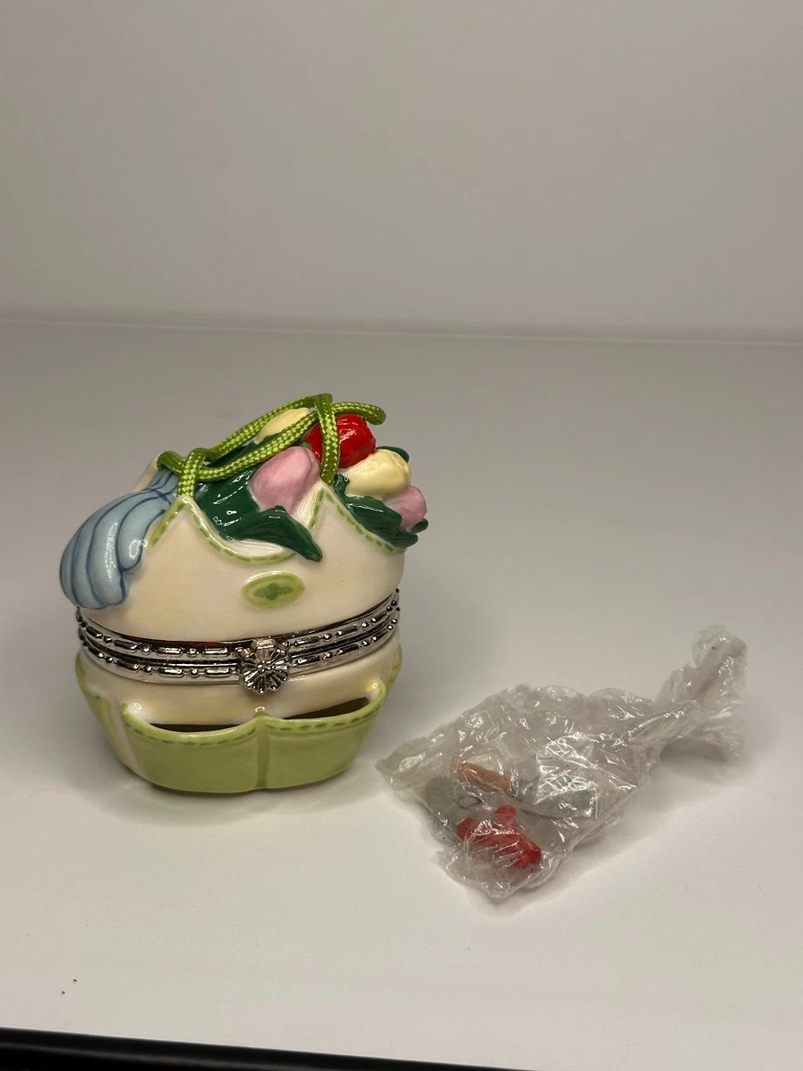 稀少 廃盤 PHB ミニチュアトリンケットBOX 陶器製置物 5点 セット 25+ Phb Collection In Collectible Decorative Trinket Boxes for