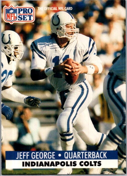1991 Pro Set #177 Jeff George