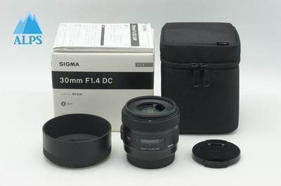 Good Condition SIGMA Sigma Art 30mm F1.4 DC HSM Canon Canon EF Mount APS C Prime