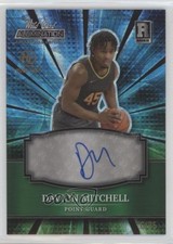 2021-22 Wild Card Alumination /35 Davion Mitchell Rookie Auto RC 3g7. rookie card picture