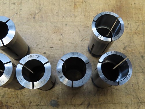 29 pc 5C collets INCOMPLETE SET 3/16" to 1-1/8" many doubles + 4 metric (@D41) - Picture 10 of 16