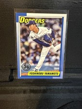 2025 Topps  1990 Topps Baseball Yoshinobu Yamamoto #T90-84 Los Angeles Dodgers