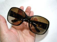 Large Older Ralph Lauren Sunglasses RL 8001 5057/13 61-15-120 Tortoise Shell