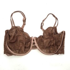 Parisa Marseilles SZ 38G Brown Balconette Lac...