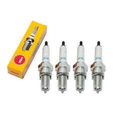Bougies Kit NGK 4x JR9B bougie résistance 19mm Ø 12mm olive SAE, 3188 4297